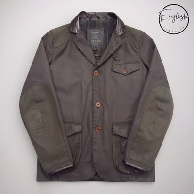 Barbour Dept B Commander Wax Jacket Men s Small Olive