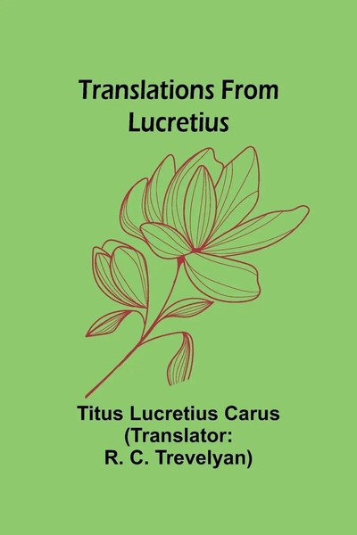 Translations From Lucretius Titus Lucretius Carus Taschenbuch Englisch 2024-image