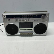 Toshiba RT-6015 AM/FM Stereo Radio Cassette Recorder - Tested