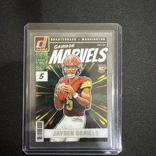 2024 Panini Clearly Donruss - Gridiron Marvels Jayden Daniels #7 (RC)