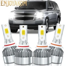 LED Headlight Bulbs High Low Beam Lights For Chevrolet Suburban 1500 2000-2006