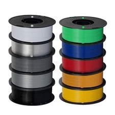 10KG 3D Printer Filament PETG 1.75 mm Bundles 1KG Roll Lot Colors Mix Clear Blue