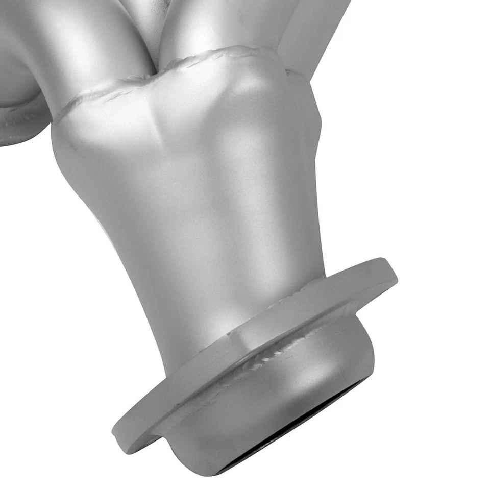 For Chevy Silverado 1500 02-13 Exhaust Headers Mild Steel Silver Metallic Foto 2 de 4