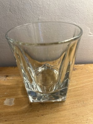 Dickes schweres Libbey Glas Duratuff Whisky Trinkglas Tumbler Paar