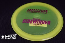 Innova Champion SIDEWINDER Disc Golf 170 G Distance Driver Yellow NEW Fuchsia