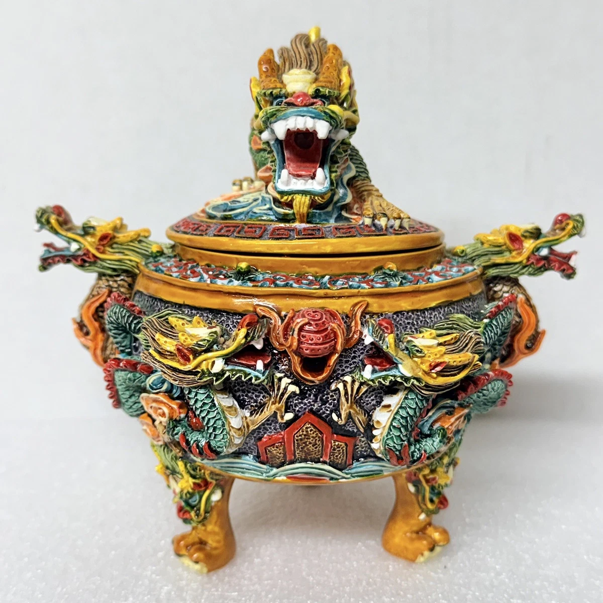 景泰蓝香炉| eBay