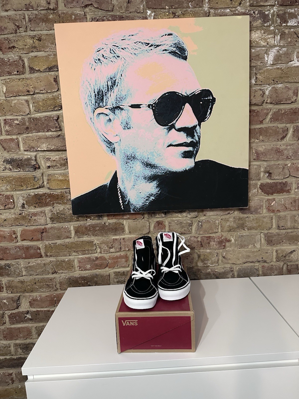 Rare Supreme x Vans Sk8-Hi Pro 'Bruce Lee' Black Graphic Sneakers Men's Size uK9 image 6