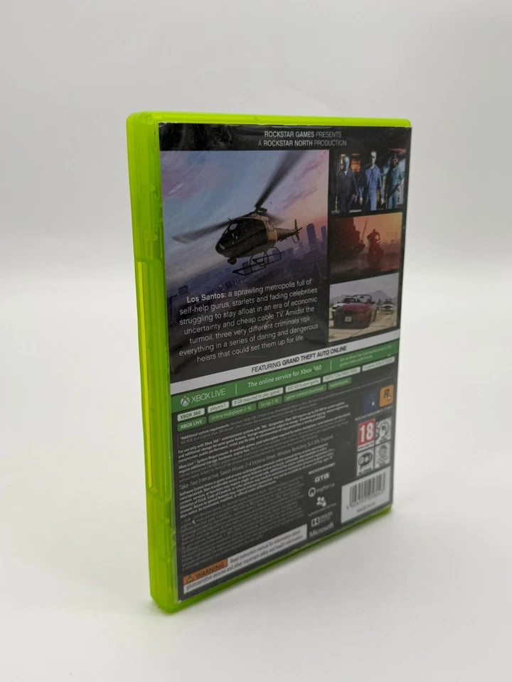 Grand Theft Auto V Microsoft XBox 360 guter Zustand CIB OVP - Bild 3 von 4
