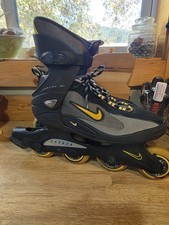Vtg Nike Foreflex Carbon 264mm Inline Rollerblades Size 9 Men's