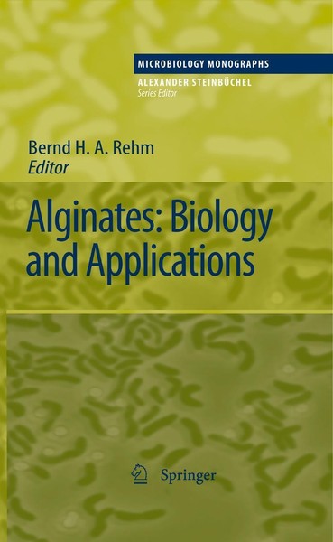 Alginates: Biology And Applications Bernd H. A. Rehm-image