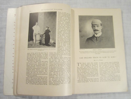 METROPOLITAN Magazin - Juni 1897 -- PFERDELOSE KUTSCHEN, Croton Dam, Theosophie - Bild 8 von 21