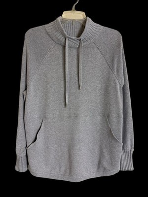 MAX STUDIO Gray Pull Over Sweater Size Medium