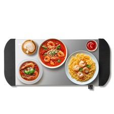 Electric Warming Tray Food Buffet Server w/ T...