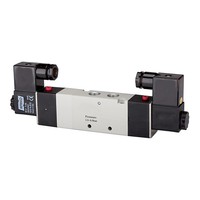 Riegler 5/3-Wegeventil Elektropneum. Mitte BelüFtet M5 230 V 50 Hz