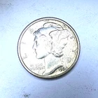 90% Silver Uncirculated 1934 Mecury Dime