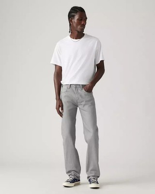 Levis 501 Original Shrink to Fit Rigid Jeans Straight Leg Button Fly (c)