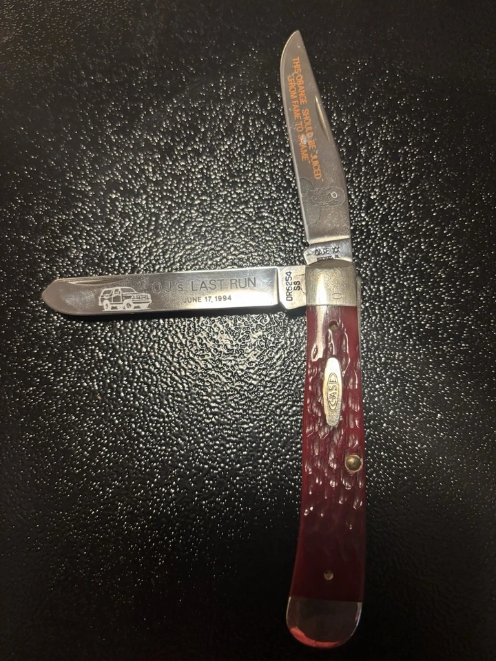 CASE XX SERIE COLECCIONISTA 1994 Esta naranja debe ser exprimida de la fama a la vergüenza Foto 3 de 4