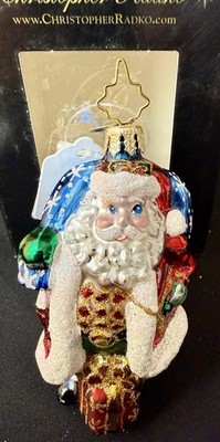 Christopher Radko Little Gem Nick Nack Cap Sack #1015085 