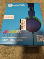 JLab JBuddies Studio On-Ear Folding Kids WIRED Headphones - New