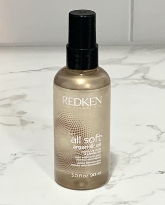 Redken All Soft Argan-6 Multi-Care Oil for dry, brittle hair - 3 oz, 90 ml NWOB