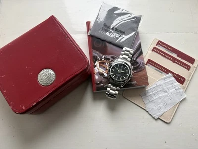 Gents 45mm Omega Planet ocean Seamaster With Box/cards/pressure Test. - Image 1 of 4