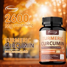Turmeric Curcumin - 95 Curcuminoids, Anti-inflammatory, Bone and Joint Support