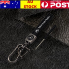 Mercedes Keyring Keychain Leather Metal Car Key Ring Chain Brand Car Decro 01012