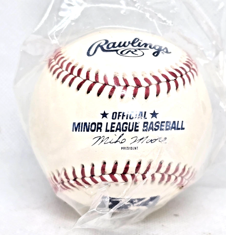 Official Rawlings Vintage Mike Moore President Minor League Baseball Game - Image 3 of 4