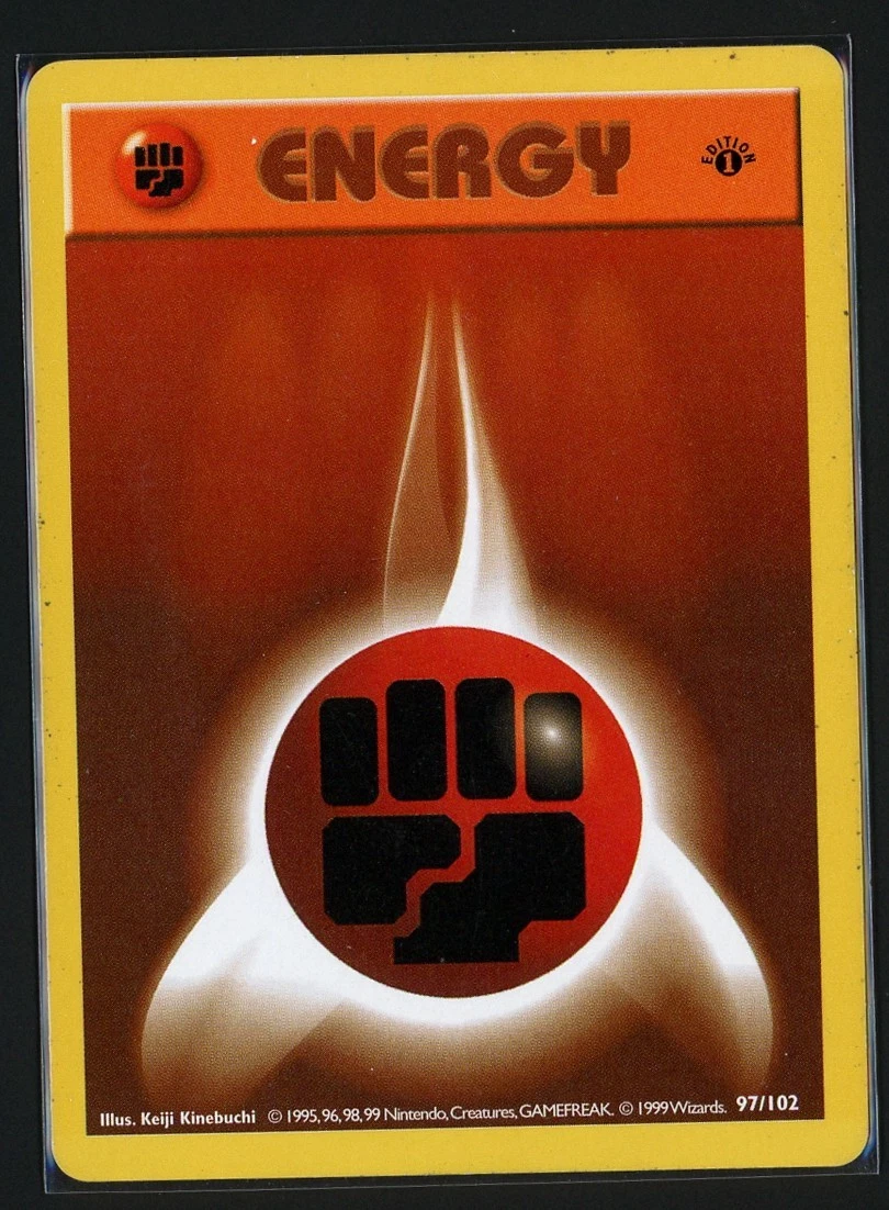 Energy Pokémon TCG Shadowless Individual Collectible Card Game Cards for  sale