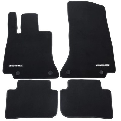 Original OEM Mercedes AMG CLE C236 Fußmatten Velours 4 teilig schwarz