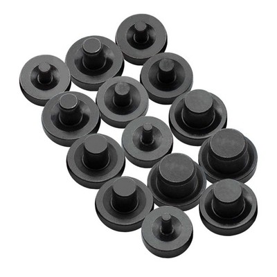 SANATO 14 Pcs Steel Double Flares Tool Black Adapters,Suit For 3/16,