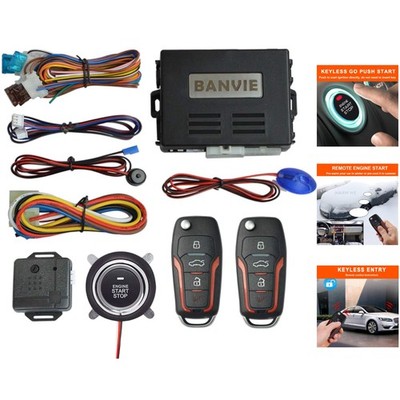 Automotive Keyless Entry & Remote Start System with Enhanced Security Features