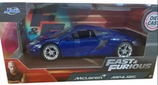 JADA TOYS - McLaren MP4 12C Blue Fast and Furious - 1/32 - JAD35695