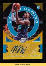 2019-20 Panini Contenders Optic Gold Prizm /10 PJ Washington Jr Auto READ 8k4