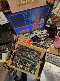 SMASH TV PCB JAMMA ARCADE MAIN BOARD ONLY REV 5.0 WORKING!!!! MIDWAY 