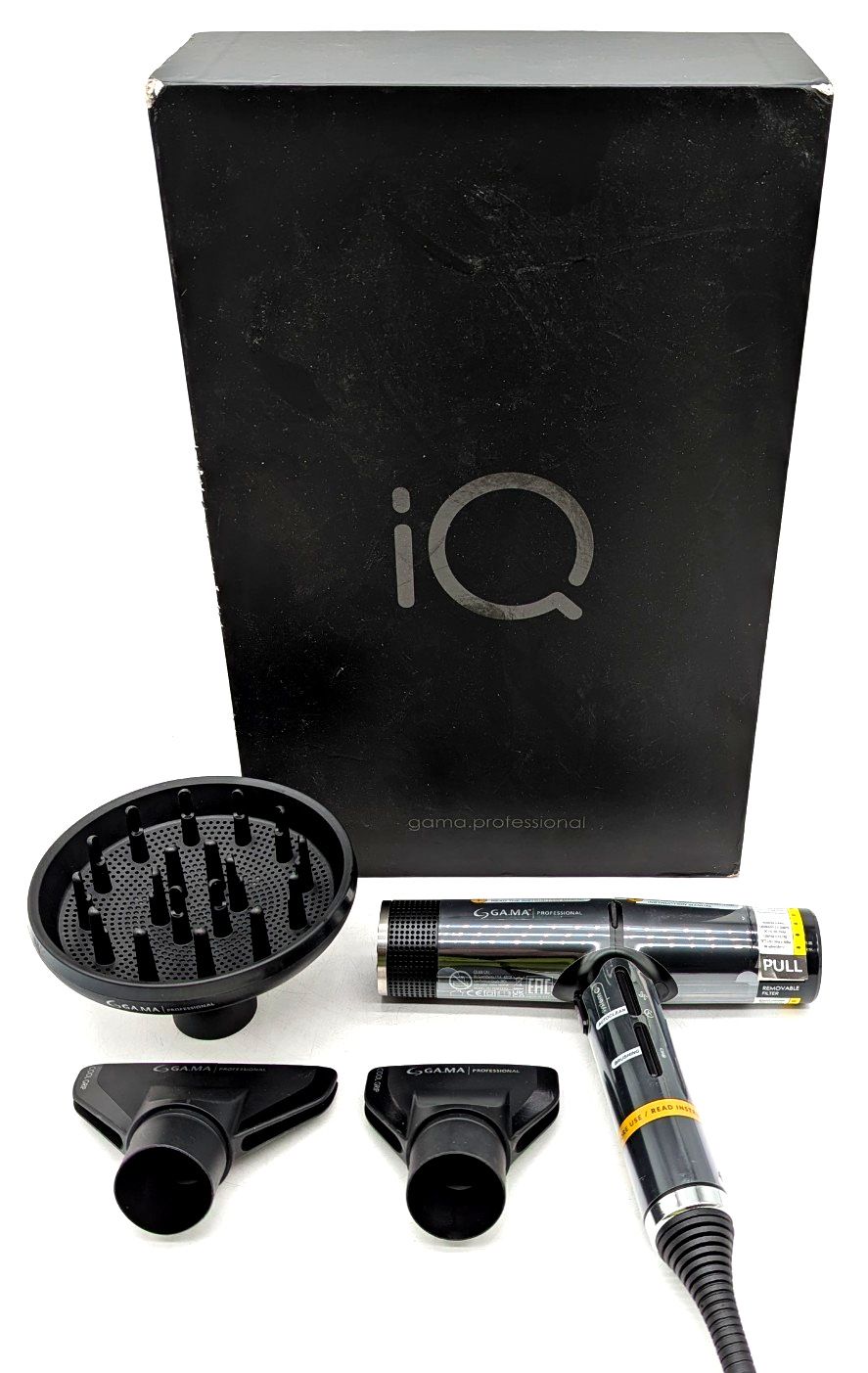 GAMA iQ Perfetto Professional Hair Dryer Lightweight Ionic 1600W - Boxed