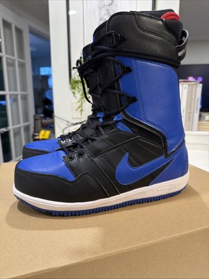 Nike Vapen Snowboard Boots Royal SB Men's US Size 11 Blue & Black