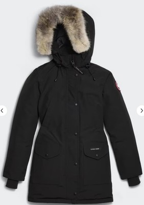 CANADA GOOSE TRILLIUM PARKA HD-FUSION FIT 61 - BLACK - NOIR SIZE M