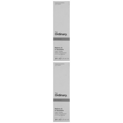 Lot of 2 The Ordinary Retinol 1% In Squalane (NEW)