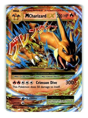 Pokemon M Charizard EX 13/108 EVO Holofoil LP