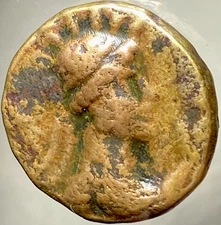 Ancient Kushan Empire Coin Indo-Greek 80-90AD Tetradrachm Soter Megas Vima Takto