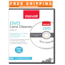 Maxell 190059 DVD Only Lens Cleaner, with Equipment Set Up and Enhancement