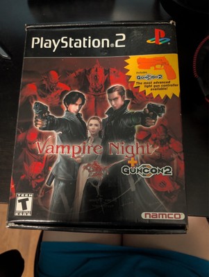 Vampire Night + Guncon 2 (Sony PlayStation 2, 2001) Box and Gun Only