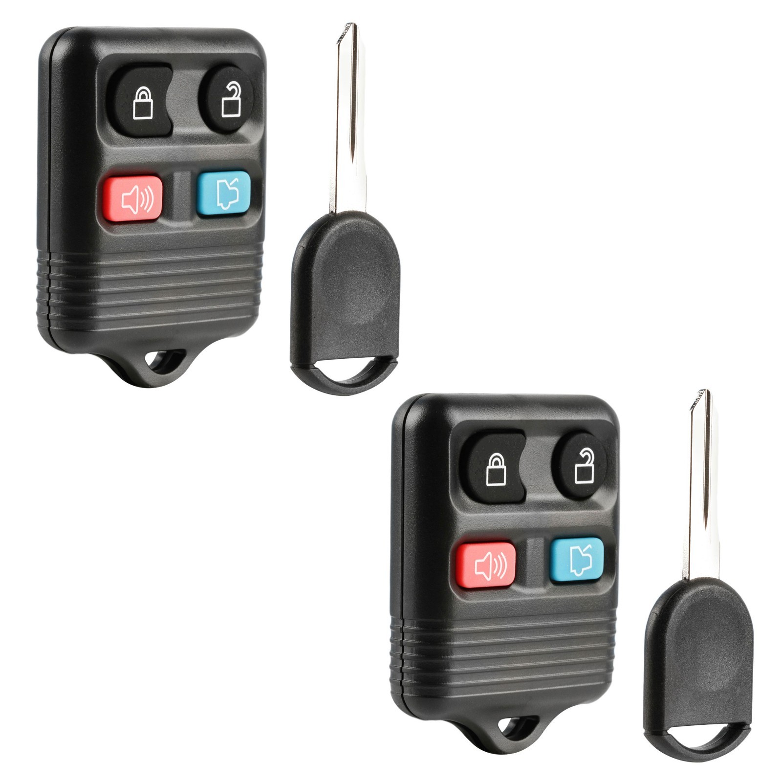 2 For 2007 2008 2009 2010 2011 ~ Ford Edge Keyless Entry Remote Fob + 80 Key
