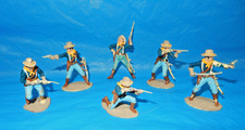VTG TOY SOLDIERS, HAND PAINTED PLASTIC FIGURINES, FINELY DETAILED, HK, MARX 