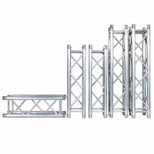 MR DJ DTSQ715 7.15 ft 2.15 Meter 12" Square Aluminum Box Truss Segment