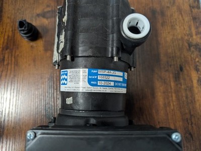 2x März Mai MSP-4A-JG Pumpen 230V MY5622 Motor - Ersatzteile/Reparatur - beschädigt