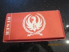 RUGER STANDARD MODEL .22 RED PAPER BOX. DATED JAN. 1973, INSTRUCTIONS,END LABEL — photo 1