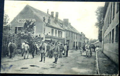 46736 AK St. Quentin zerstörte Stadt in Schutt und Asche