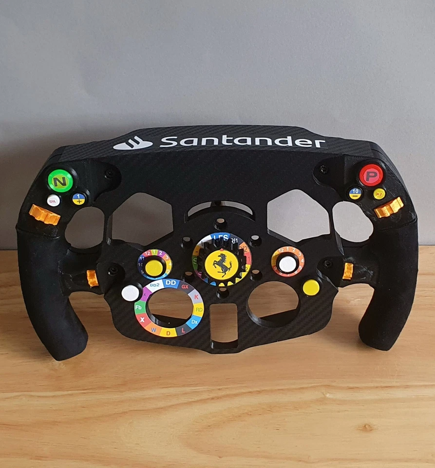 F1 Logitech G29 G923 Steering Wheel Mod With Magnetic Shifters - Image 3 of 4